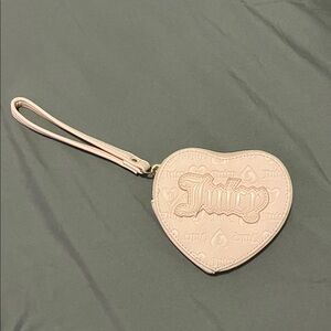 Juicy Couture Blush Heart Wristlet